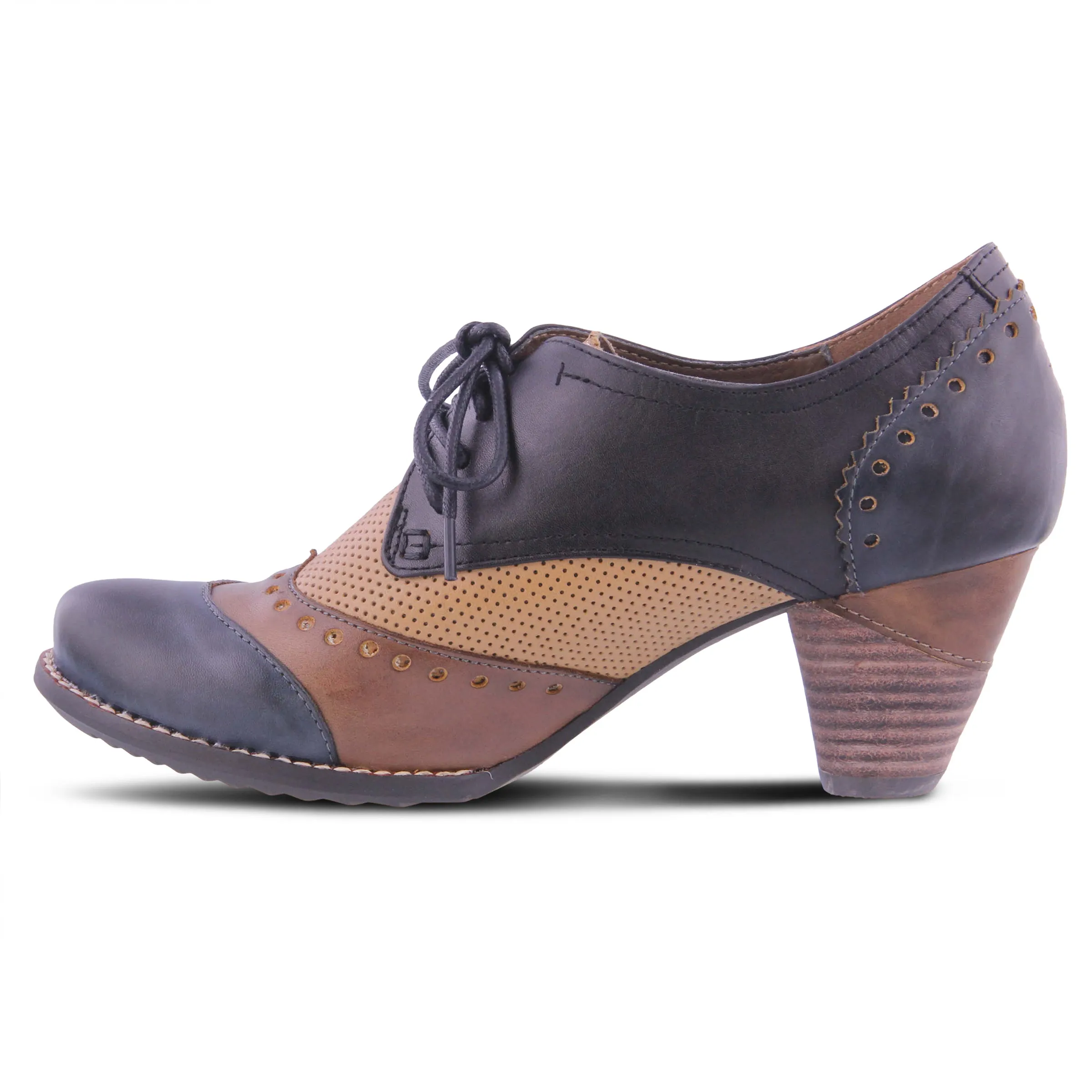 Bardot Pump - Navy