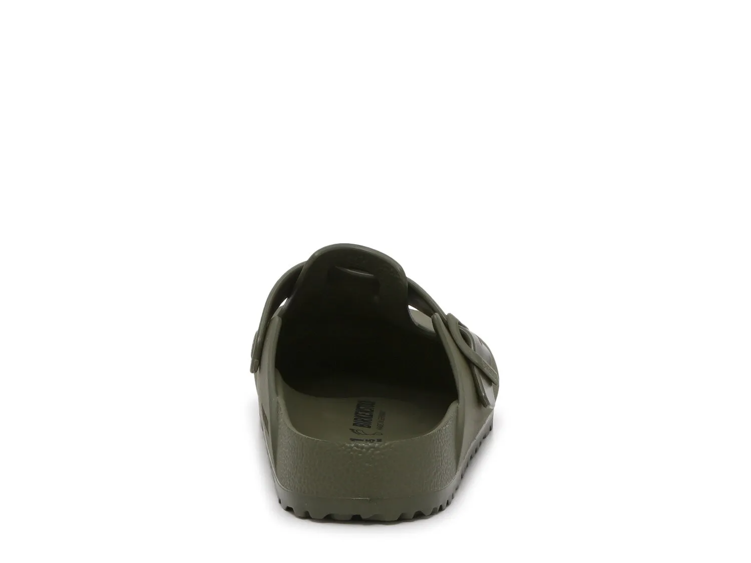 Birkenstock clogs for men, dark green