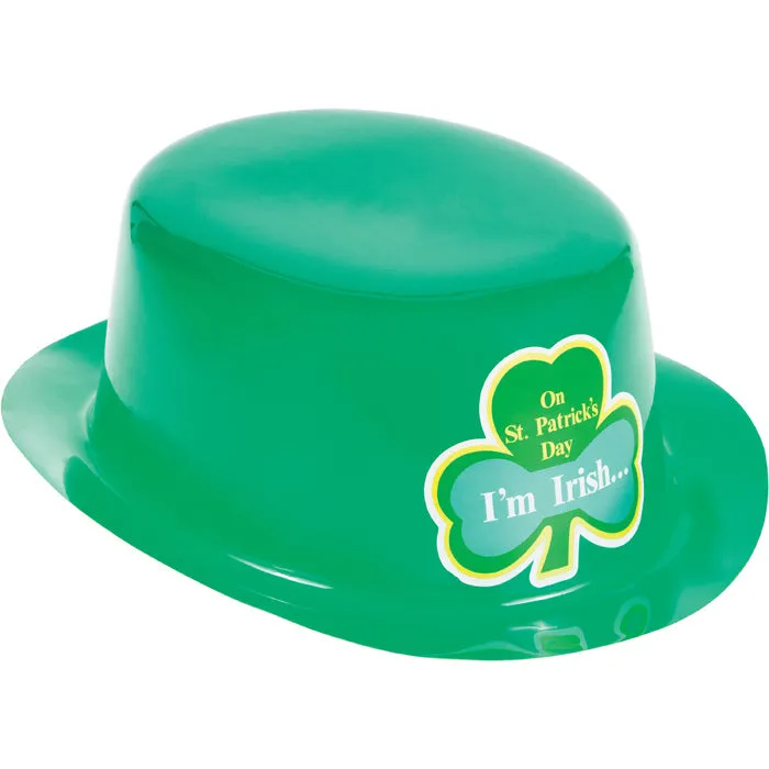 Bulk St. Patrick's Day Derby Hats (12 per Case)