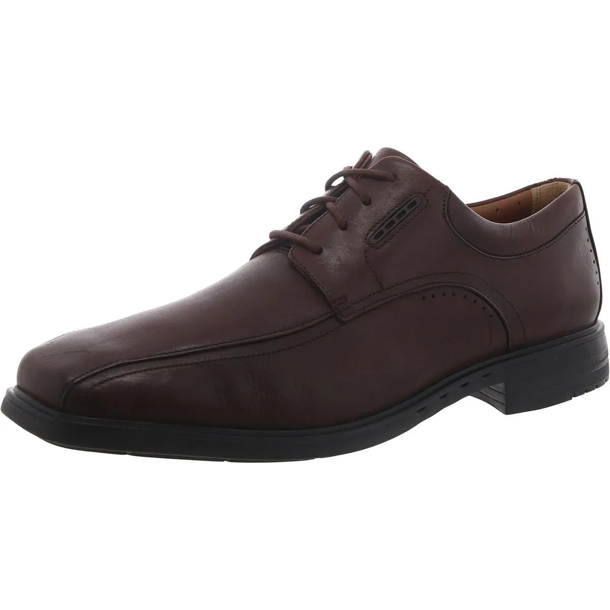 Clarks Mens Unkenneth Way Leather Lace Up Derby Shoes