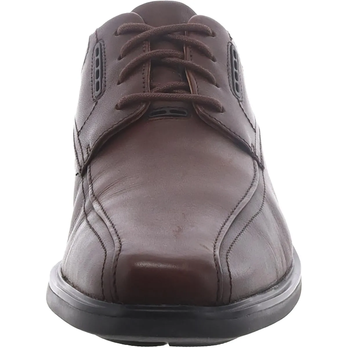 Clarks Mens Unkenneth Way Leather Lace Up Derby Shoes