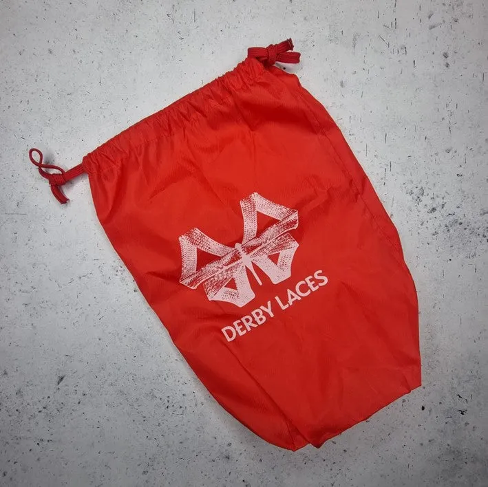 Derby Laces Double Drawstring Bag