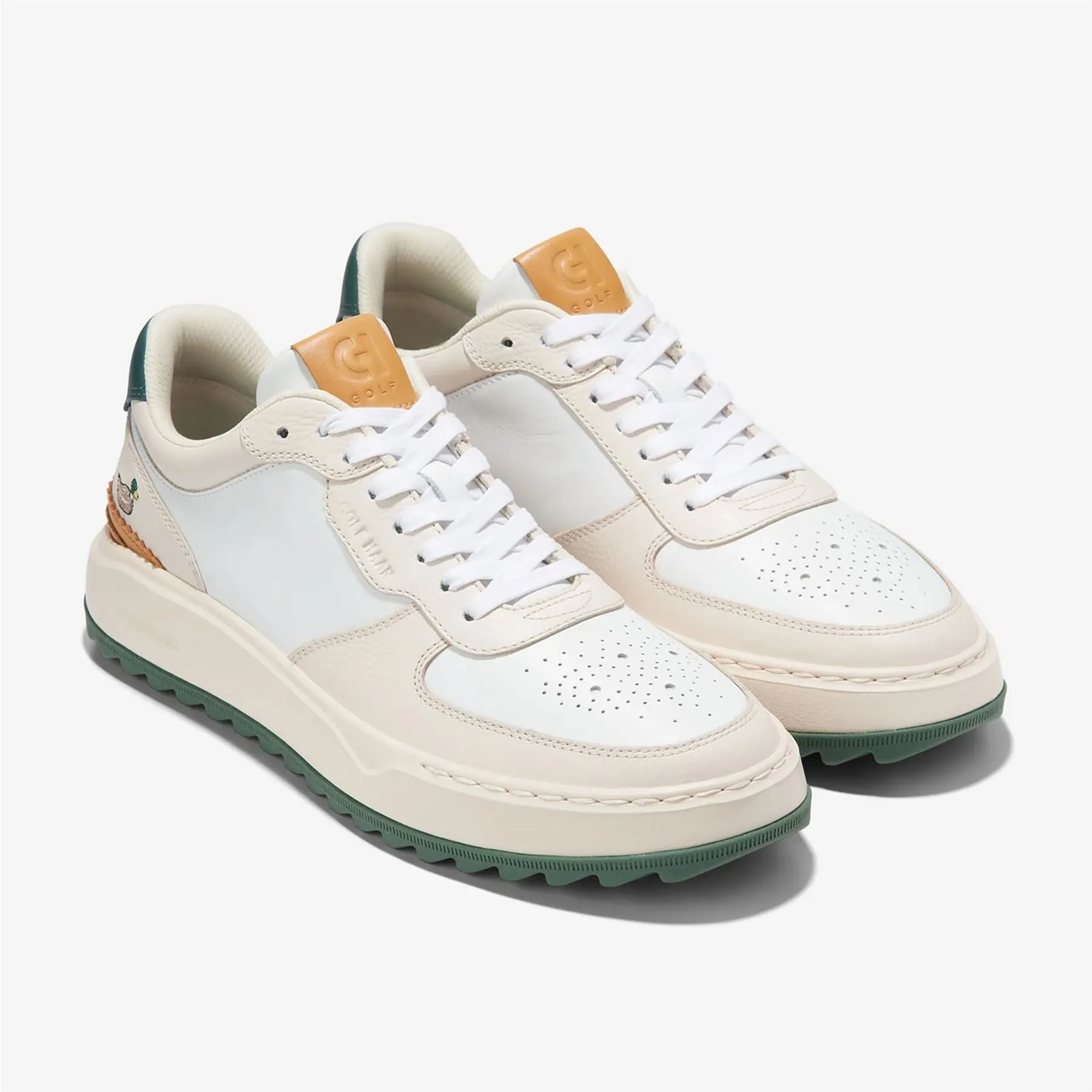 GRANDPRO Crossover Golf Shoes White/Grey - AW24
