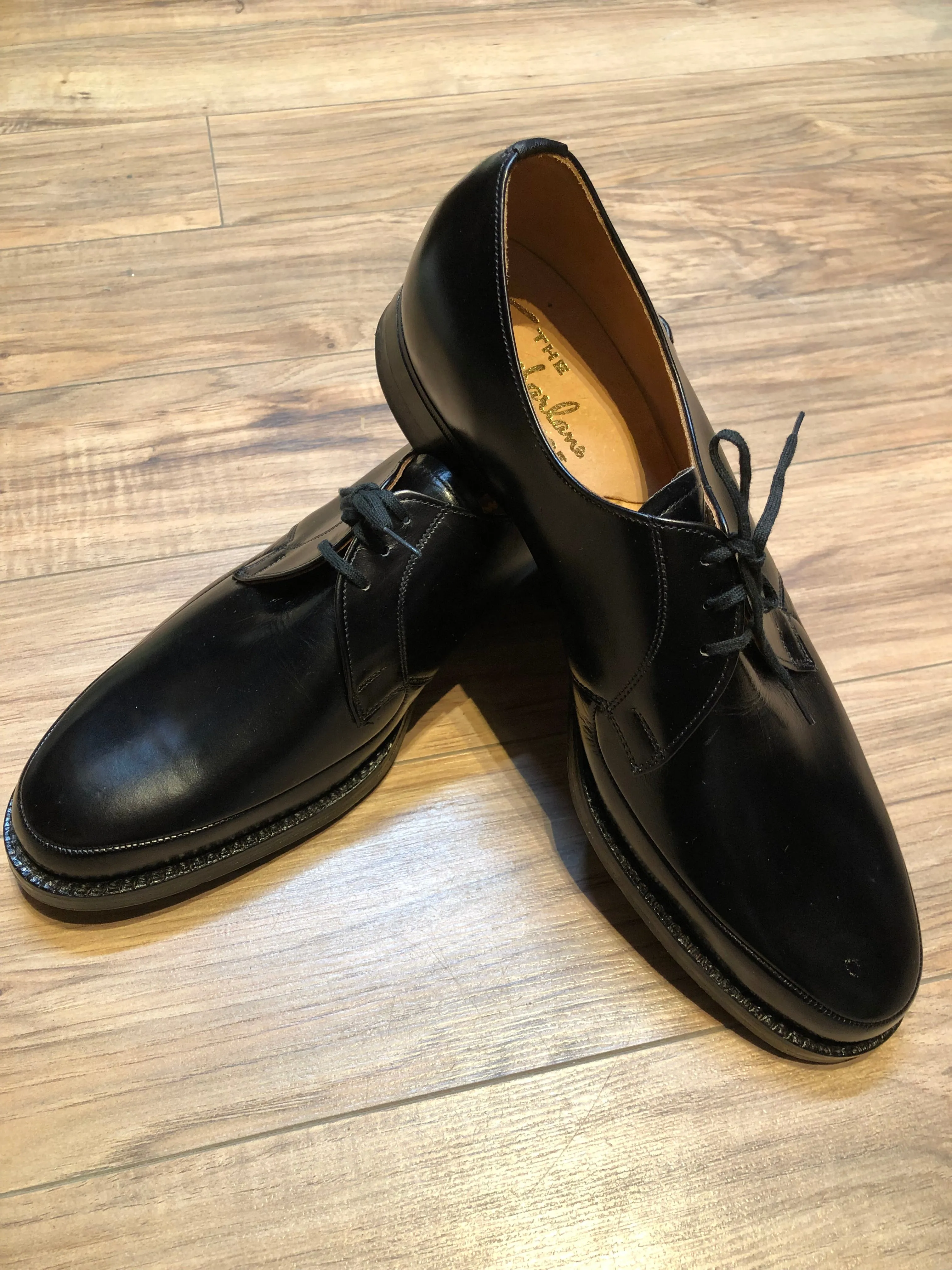 Vintage Deadstock Macfarlane Black Leather Dress Shoes